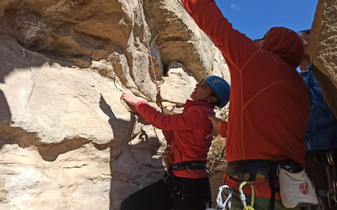 Clínicas de escalada en roca para principiantes